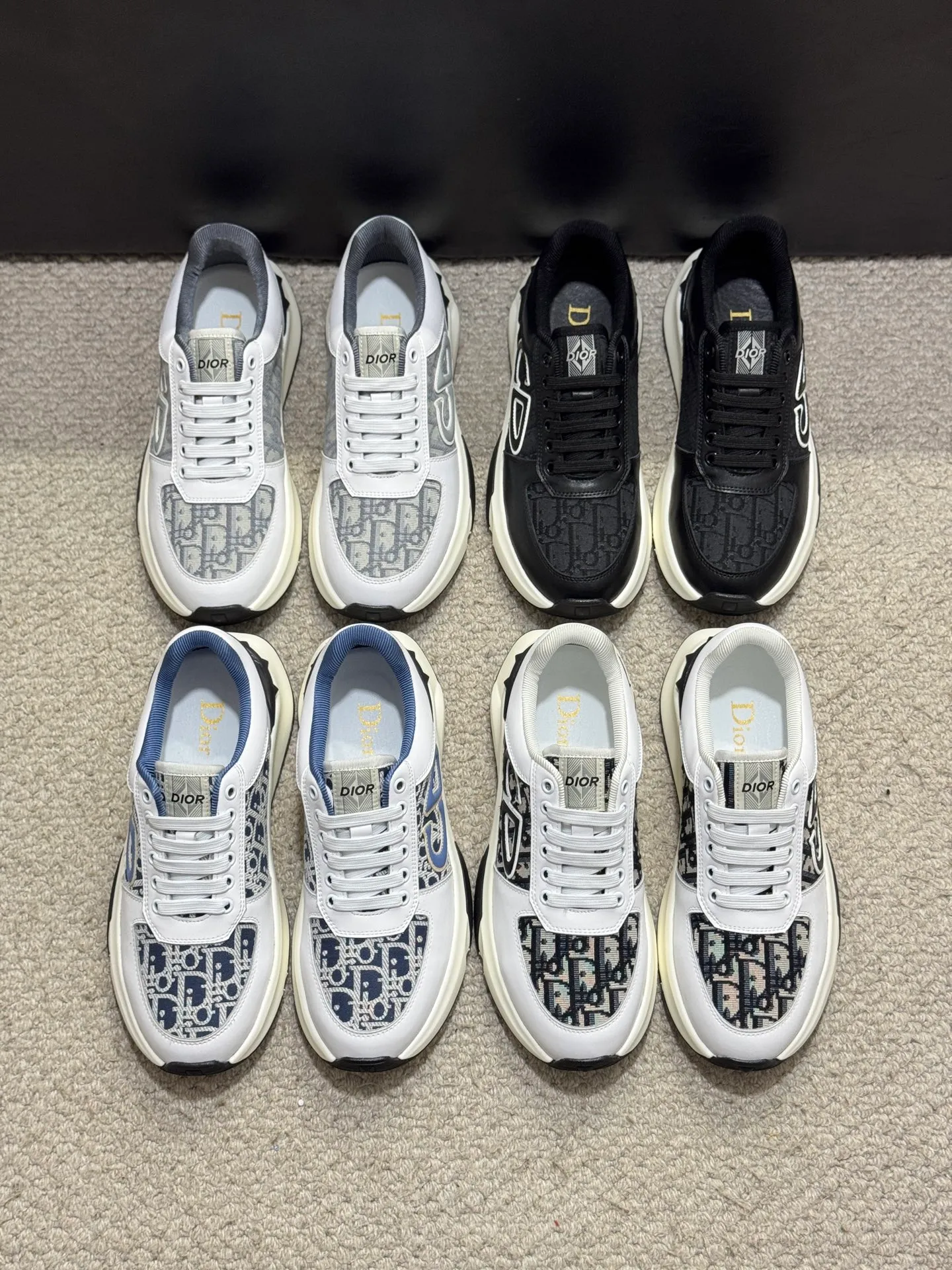 Men's shoes 💰440 [New style] 🐞🐞Original quality! Dior🔥Christan Dior (Dior) hot style [new style]⚠⚠️Top purchasing agent🔍🔍Men's HK counters are on sale simultaneously. Sole: The original sole is specially provided by the original factory. The exclusive movable molded sole is super comfortable. The original factory follows the order. 🔍🔍The high-quality multi-color splicing design is exquisite and unique. 💪Details determine the quality. We only make shoes with care. You can enter and leave the counter at will. Welcome to compare 🇮🇹 Size: 38-44 (45 customized